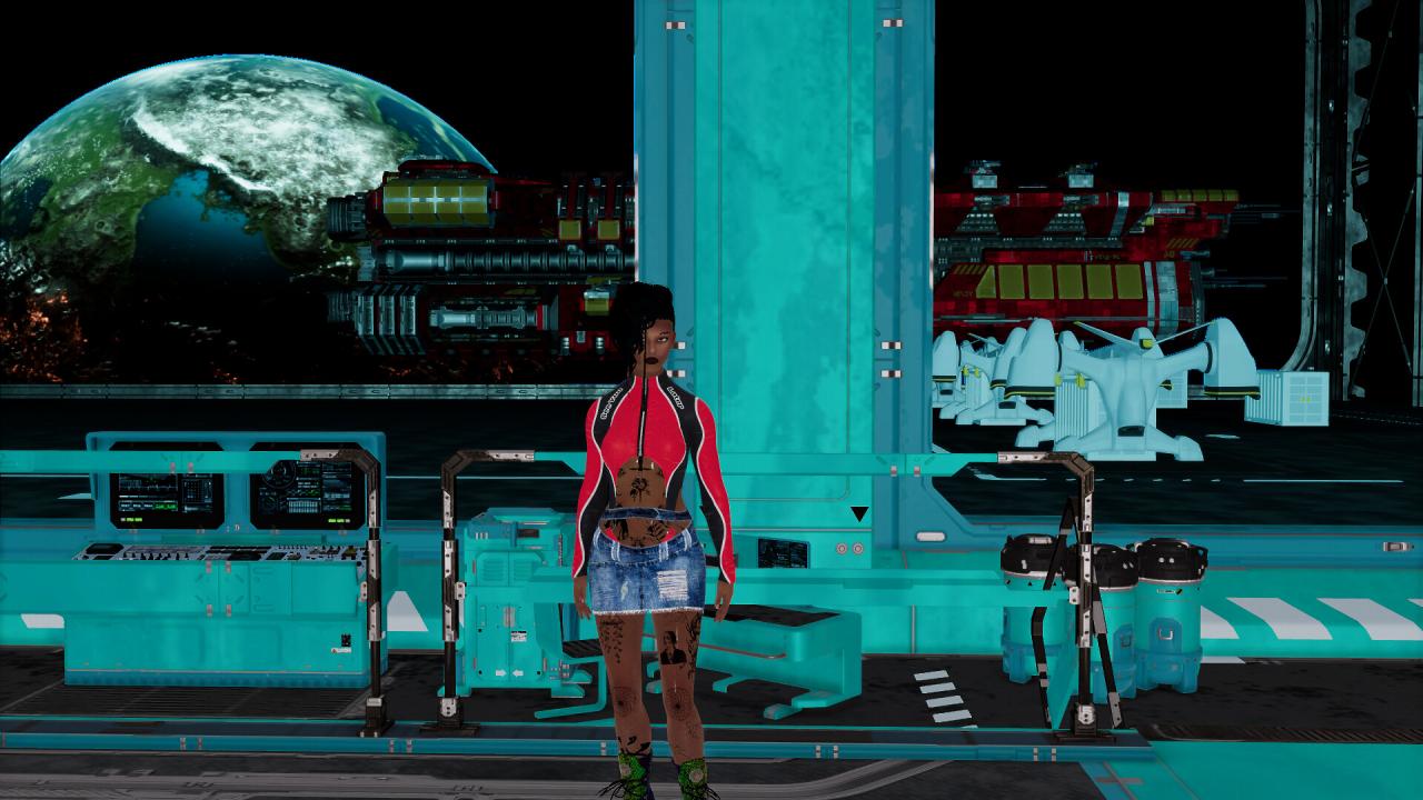 Cyberpunk women for Sci-fi builder on Steam Game Bertema Cyberpunk Masih Jadi Favorit Penggemar Sci-Fi